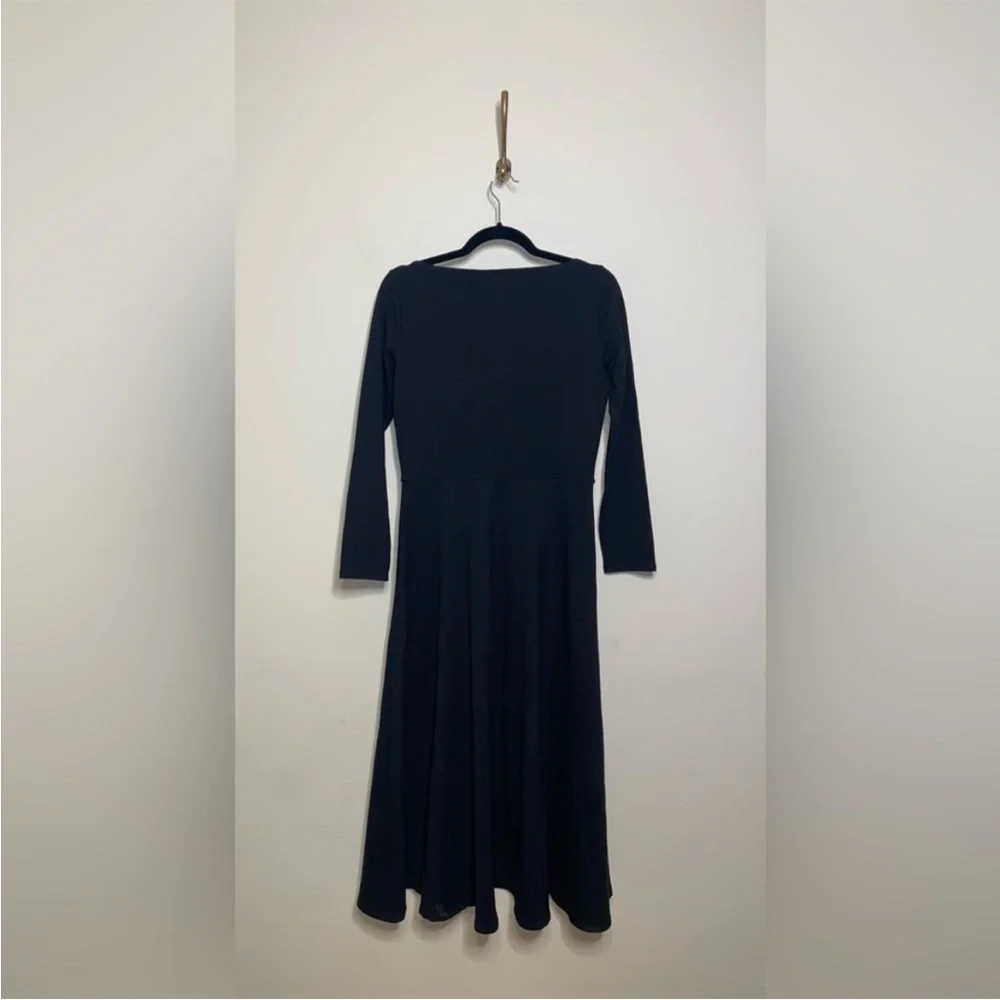 Reformation Wiley Knit Dress in Black - Picture 7 of 8